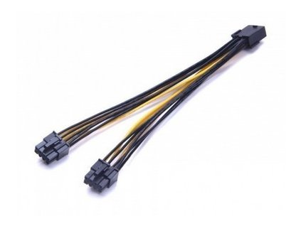 8pin GPU (Female)  -> vidlice 2 x 6+2pin PCIe