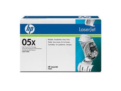 HP tisková kazeta černá velká, CE505X