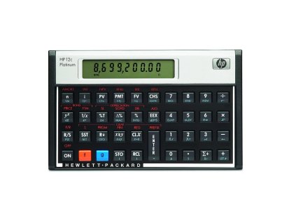 HP 12c Financial Programmable Calculator Platinum s