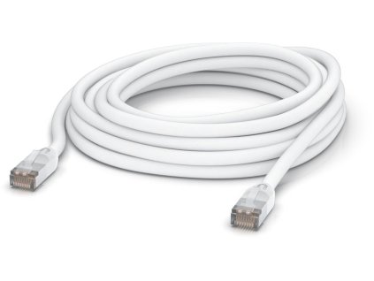 Ubiquiti UACC-Cable-Patch-Outdoor-8M-W, Venkovní UniFi patch kabel, 8m, Cat5e, bílý