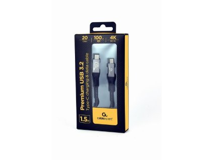 GEMBIRD Premium USB-C 3.2 gen 2 20 Gbps 100W1.5 PD