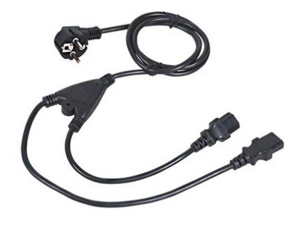 kabel c tech sitovy 1 8m 220 230v napajeci rozdvoj s