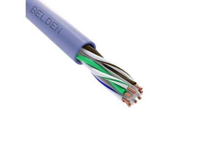 belden utp drat cat6 lsoh 305m fialovy i1538 s