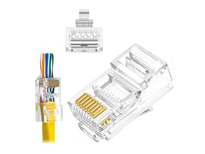 RJ45 PT 3P C6A s