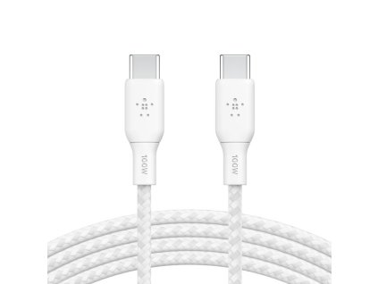BELKIN BOOSTCHARGE 100W USB-C oplétaný 3m bílý