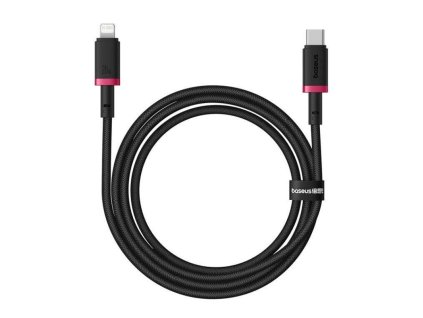 Baseus Rychlonabíjecí kabel Dura USB/Lightning 1m 20W černo šedý