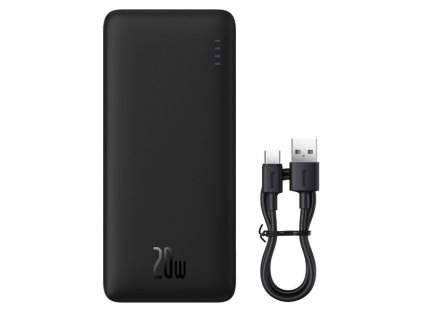 Baseus Airpow 20W Fast Charge Powerbanka 20000mAh Black