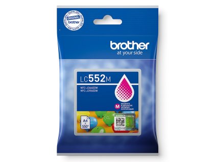 Brother LC-552M - inkoust purpurový