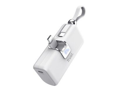 TRUST PACTO 5000 PD POCKET POWERBANK WHT