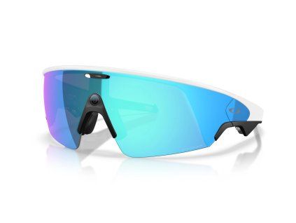 meta oakley vanguard prizm sapphire lenses white f s