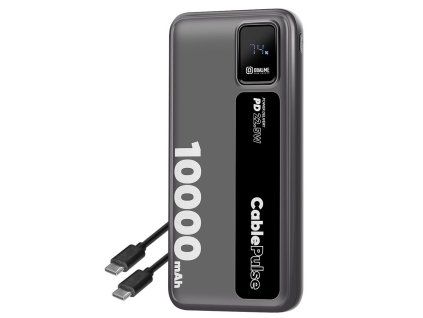 OBAL:ME CablePulse Powerbanka 10000mAh 22,5W Black