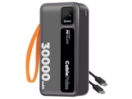 OBAL:ME CablePulse Powerbanka 30000mAh 22,5W Black
