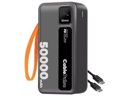 OBAL:ME CablePulse Powerbanka 50000mAh 22,5W Black