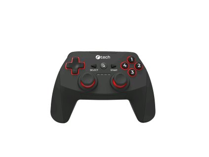Gamepad C-TECH Khort pro PC/PS3/Android, 2x analog, X-input, vibrační, bezdrátový, USB
