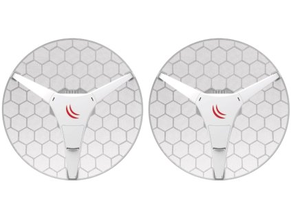 MikroTik RBLHGG-60ad kit, Wireless Wire Dish - kompletní spoj - 2 pack