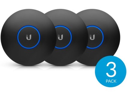Ubiquiti kryt pro UAP-nanoHD, U6 Lite a U6+, černý motiv, 3 kusy