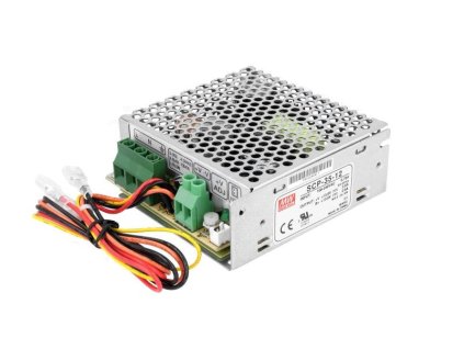 MEANWELL SCP-35-24, Průmyslový spínaný zdroj s funkcí nabíječky (UPS) 35W 24V