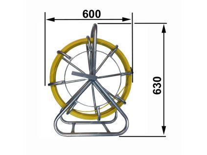 Laminátové protahovací péro "kobra" 6mm 100m