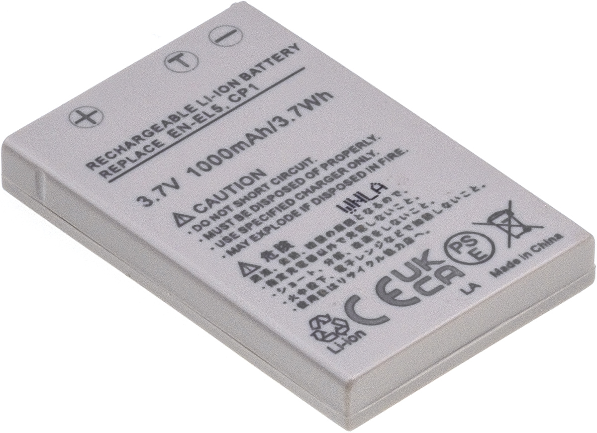 Baterie T6 Power pro Nikon EN-EL5, CP1, 1000mAh, 3,7Wh