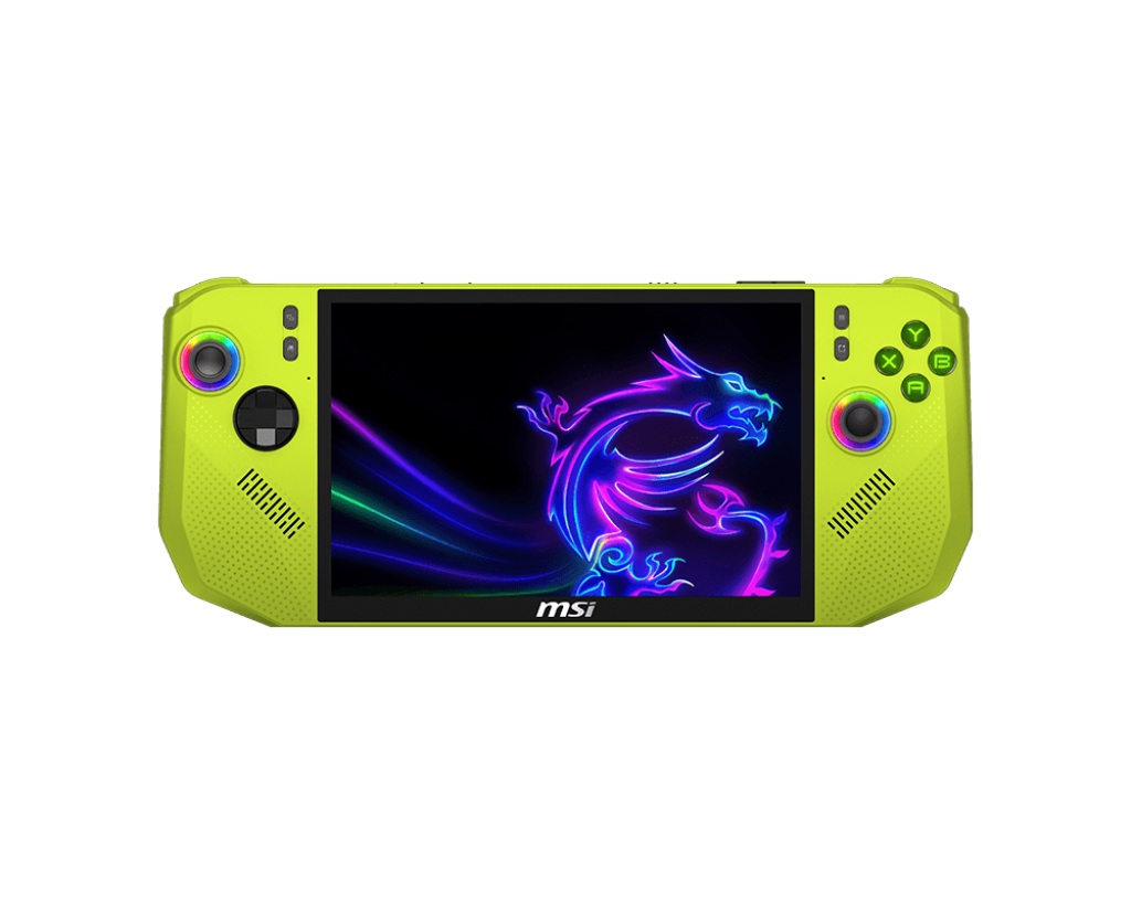 MSI Claw 8"FHD+/Ryzen Z2/24G/1/AMD/W11H green