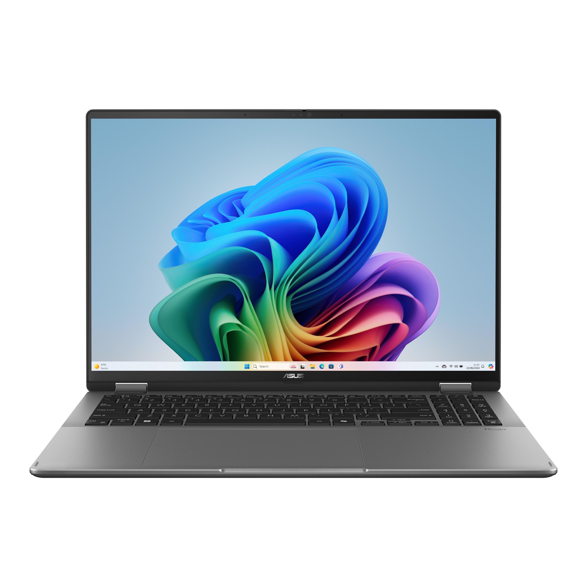 ASUS Vivobook Flip 16 OLED/TP3607SH-OLED032X/U7-258V/16"/2880x1800/T/16GB/1TB/RTX 5050/W11P/Gray/2R
