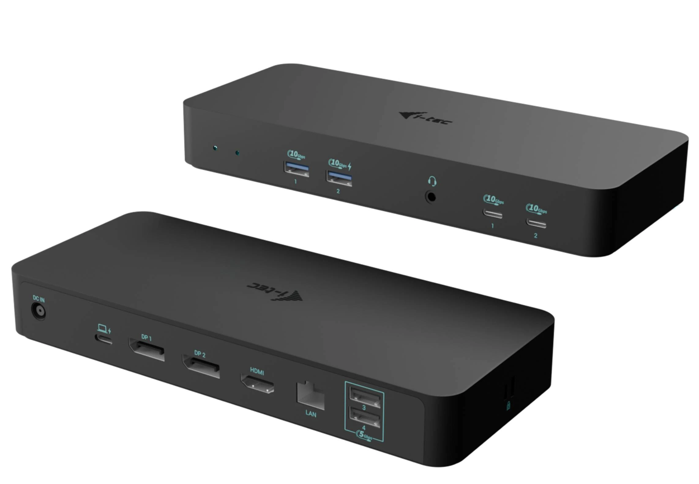 i-tec USB-C Intelligent Triple Display Docking Station, Power Delivery 100W