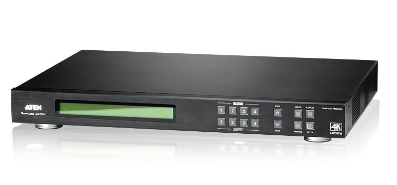 ATEN 4x4 port HDMI 2.0 matrix přepínač a scaler,4k