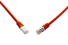 SOLARIX 10G patchkabel CAT6A SFTP LSOH 15m,červený