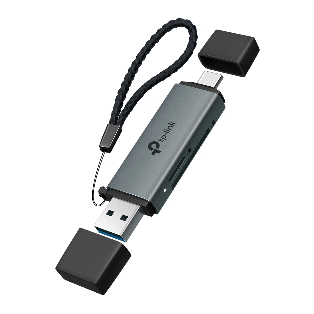 TP-Link UA430D USB 3.0 Type-C & Type-A to SD & microSD 3.0 Adapter