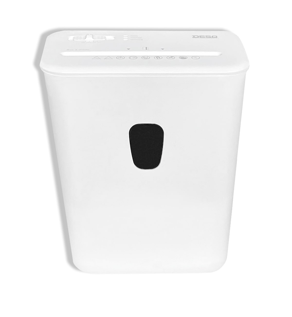 Skartovačka DESQ, 4 x 38 mm, 15l, křížový řez, bílá