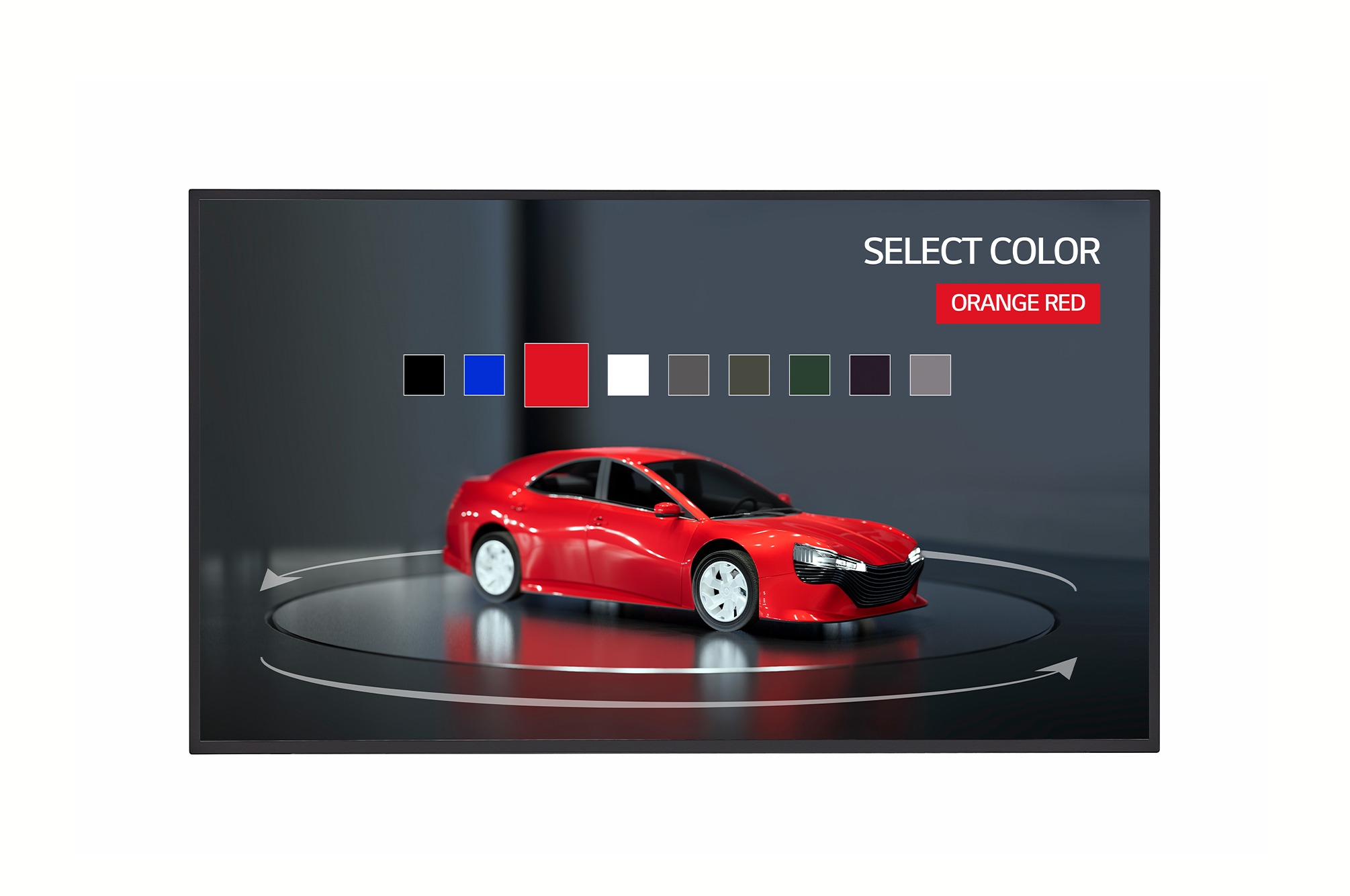 55" LG LED 55TNF-UHD,450cd,in-cell,OF,24/7