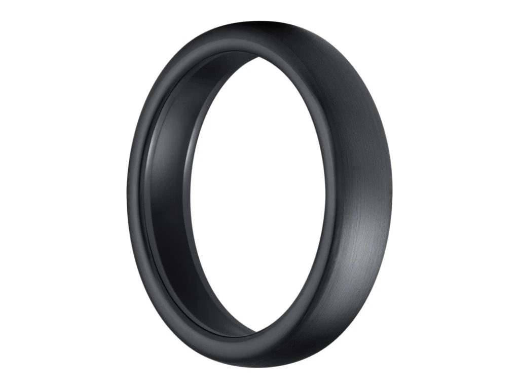 CARNEO PAY RING BRUSHED platební prsten černý V.11