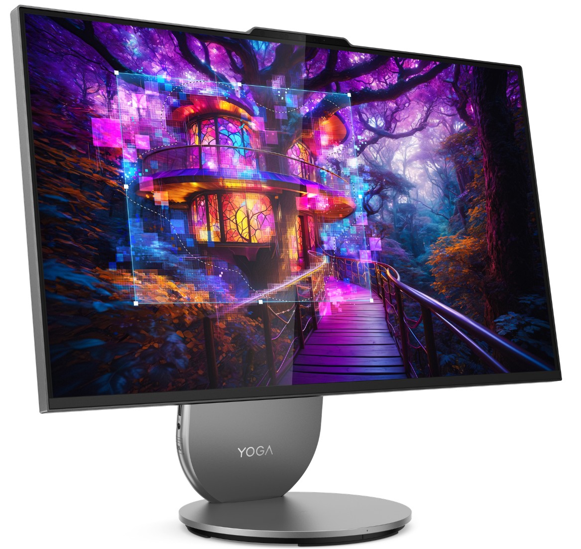 Lenovo Yoga/AIO 27IAH10/27"/QHD/U5-125H/16GB/1TB SSD/Arc Xe/W11H/Šedá/3ROn-Site