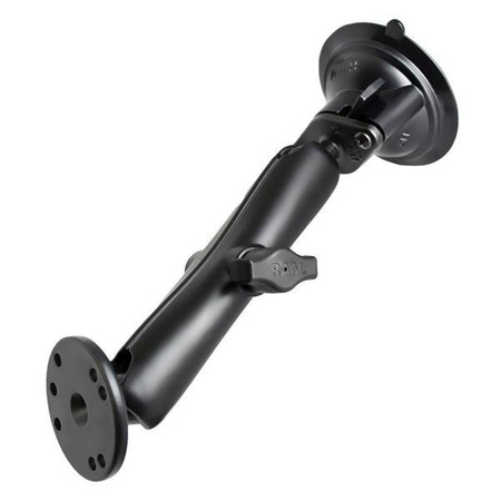 RAM sestava - základna s přísavkou o průměru 3,3"  s dlouhým ramenem a základnou