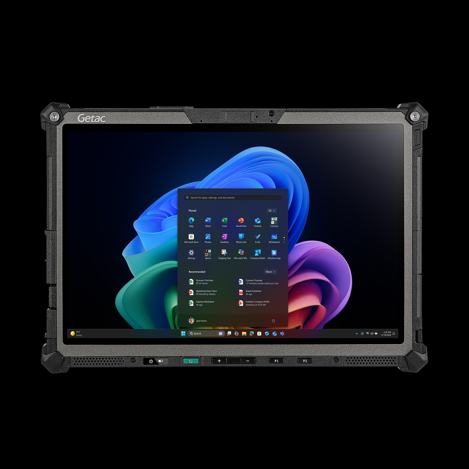 Getac F120 12.2"/Core Ultra 5 226V/16GB/256GB/W11P