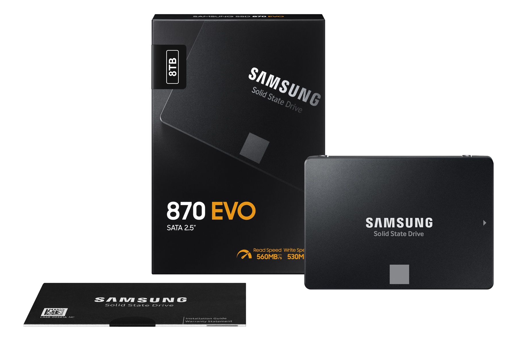 Samsung 870 EVO/8TB/SSD/2.5"/SATA/Černá/5R