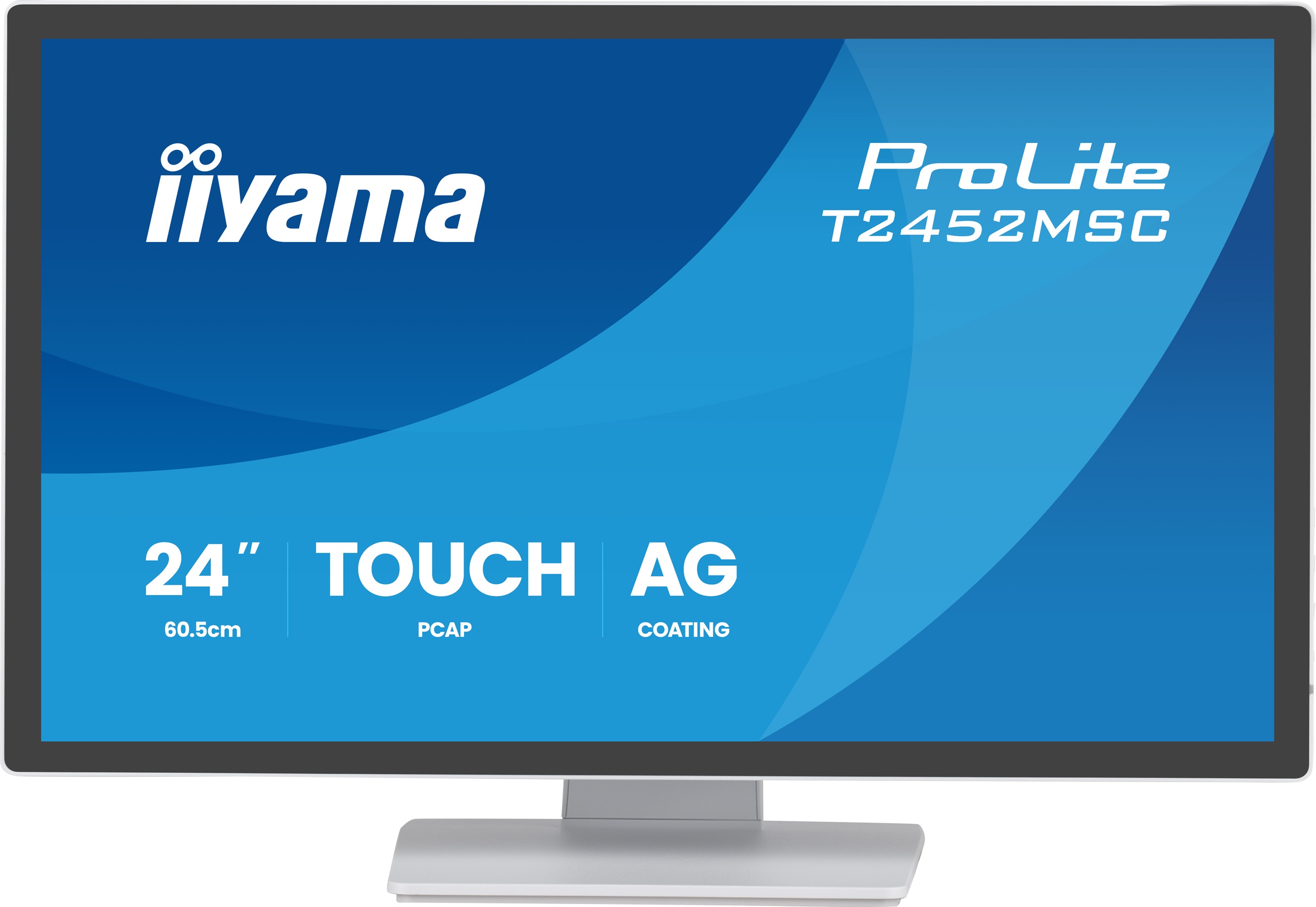 24" LCD iiyama T2452MSC-W2AG-IPS,FHD,10P