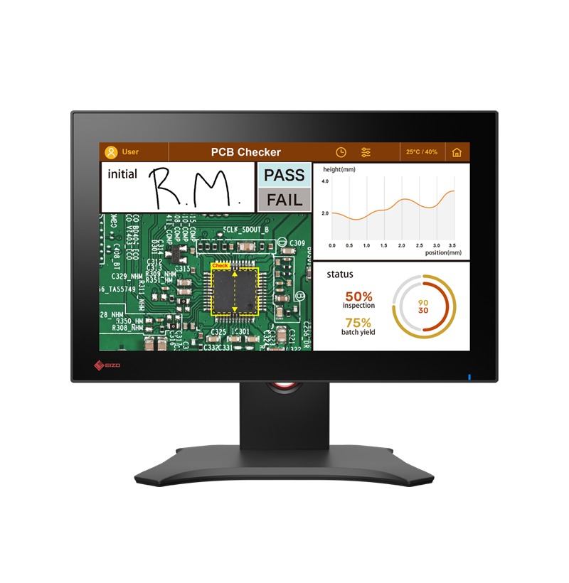 16" LED EIZO FDF1683WT-BK:IPS,FHD,Touch
