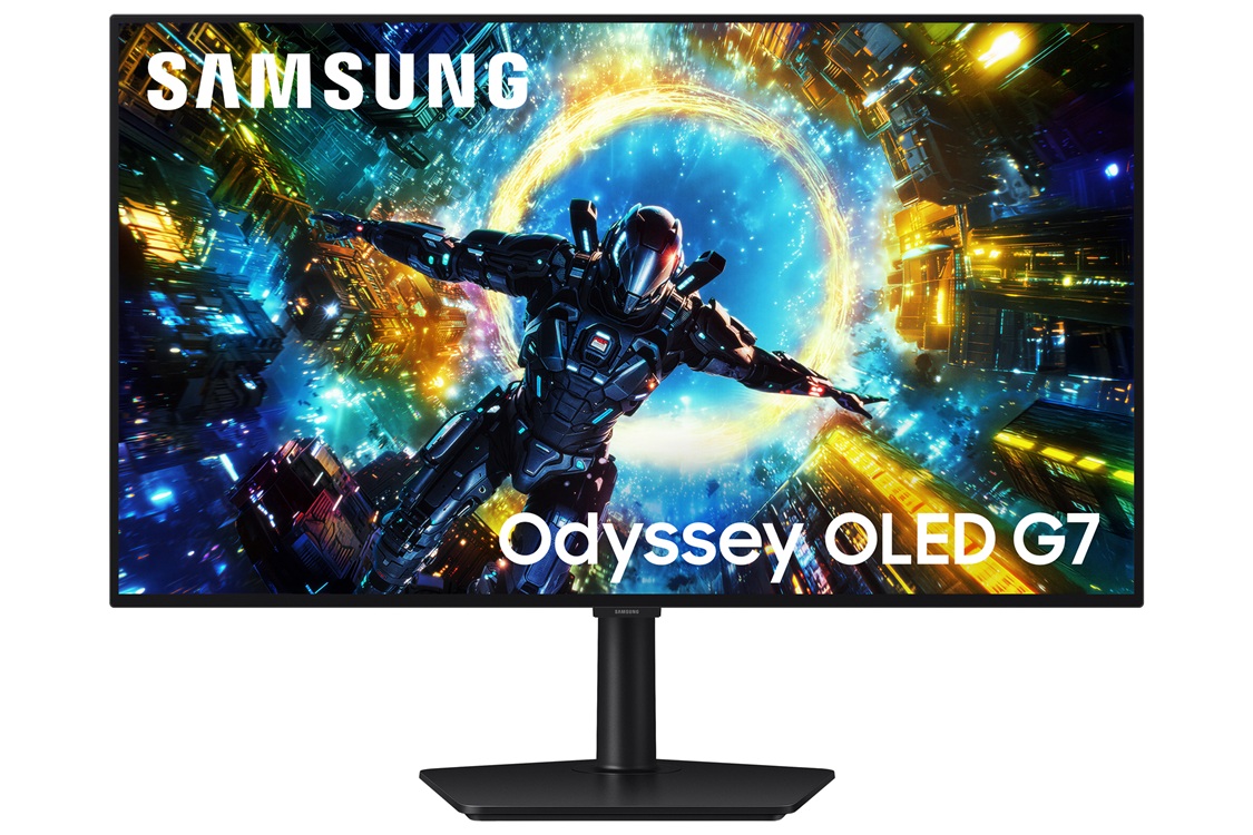 Samsung Odyssey OLED G7/LS32HG730SUXEN/32"/OLED/4K UHD/330Hz/0,03ms/Černá/2R