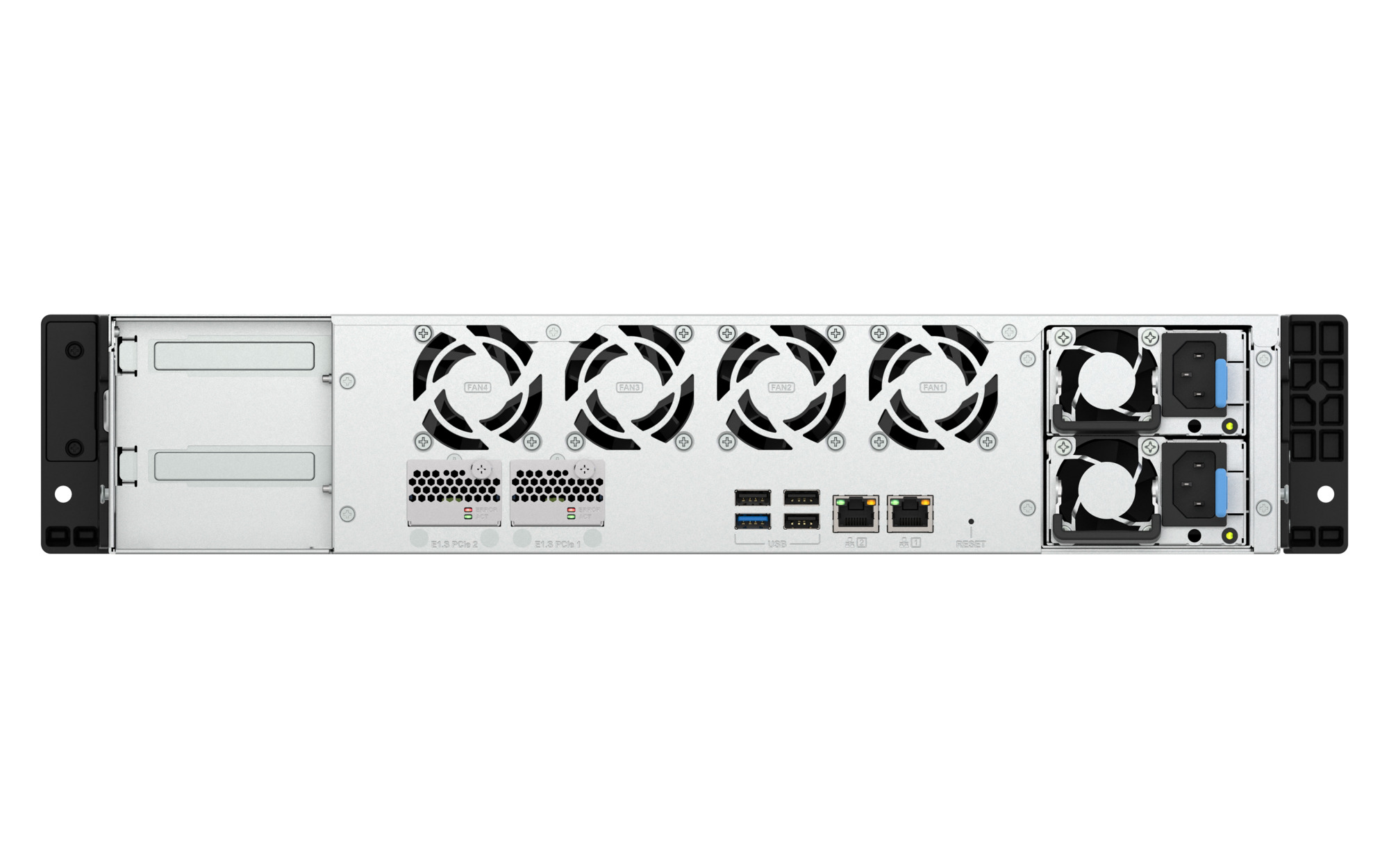 QNAP TS-h1065eU-RP-8G (Intel 4core, ZFS, 8GB DDR5 RAM, 8x SATA + 2x E1.S, 1x PCIe, 2x 2,5GbE)