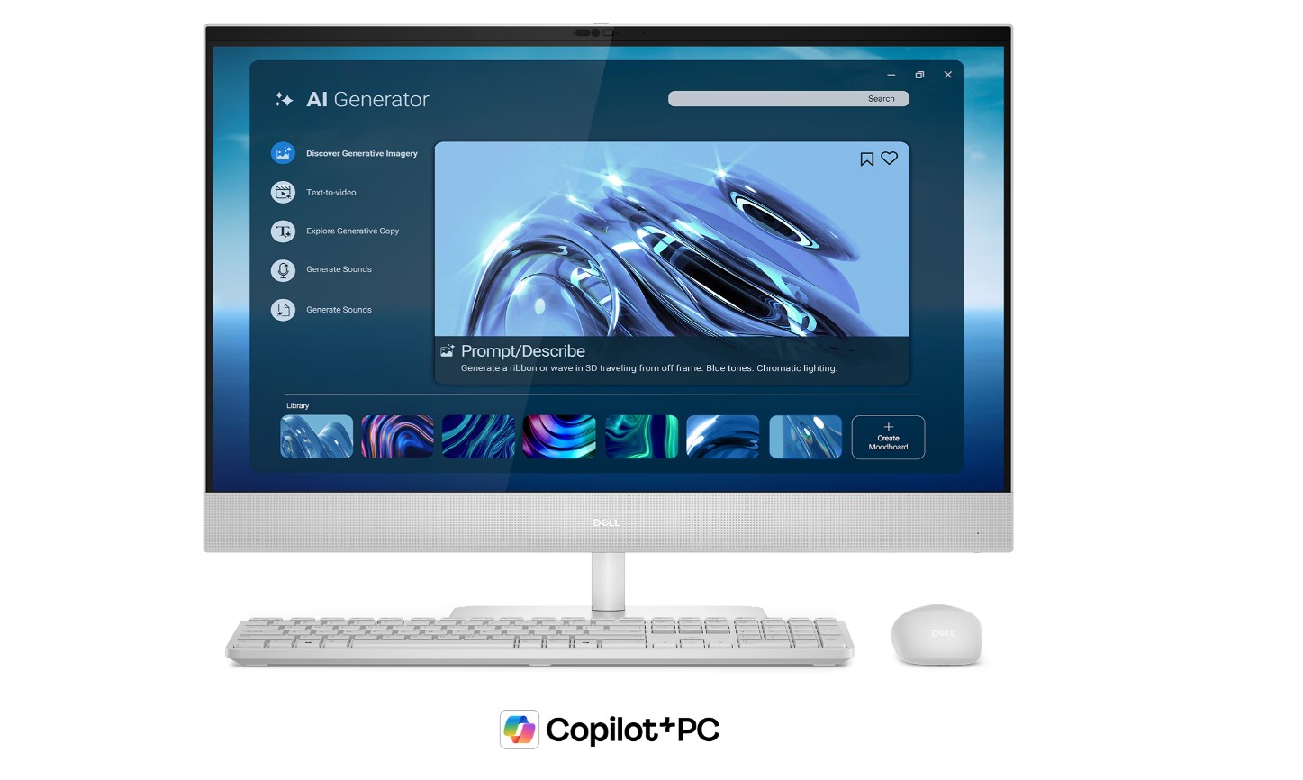 Dell/27 EC27260/27"/FHD/U5-322/16GB/512GB/Intel int/W11P/Bílá/1R