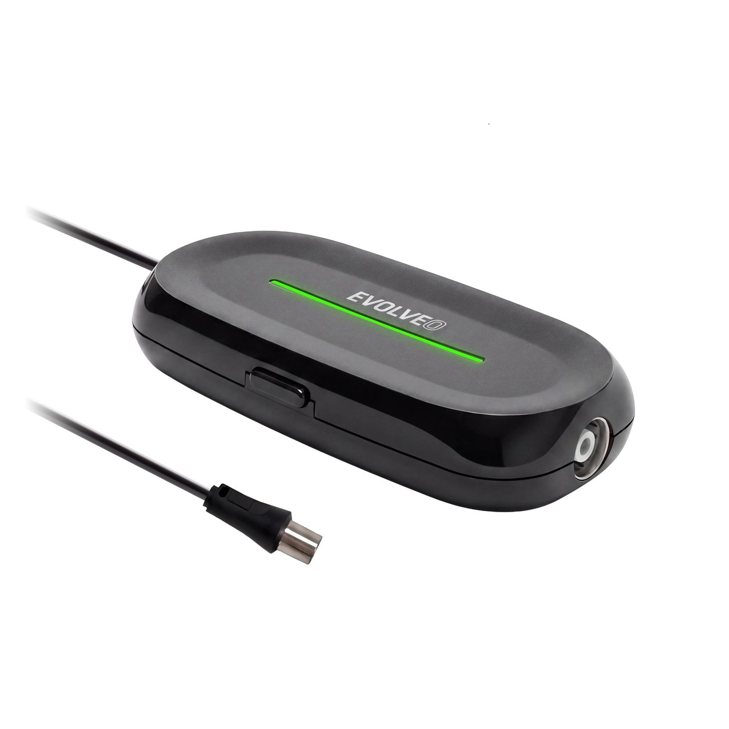 EVOLVEO Amp 2, chytrý antenní zesilovač FM/DAB+/DVB-T2, filtr LTE/4G/5G