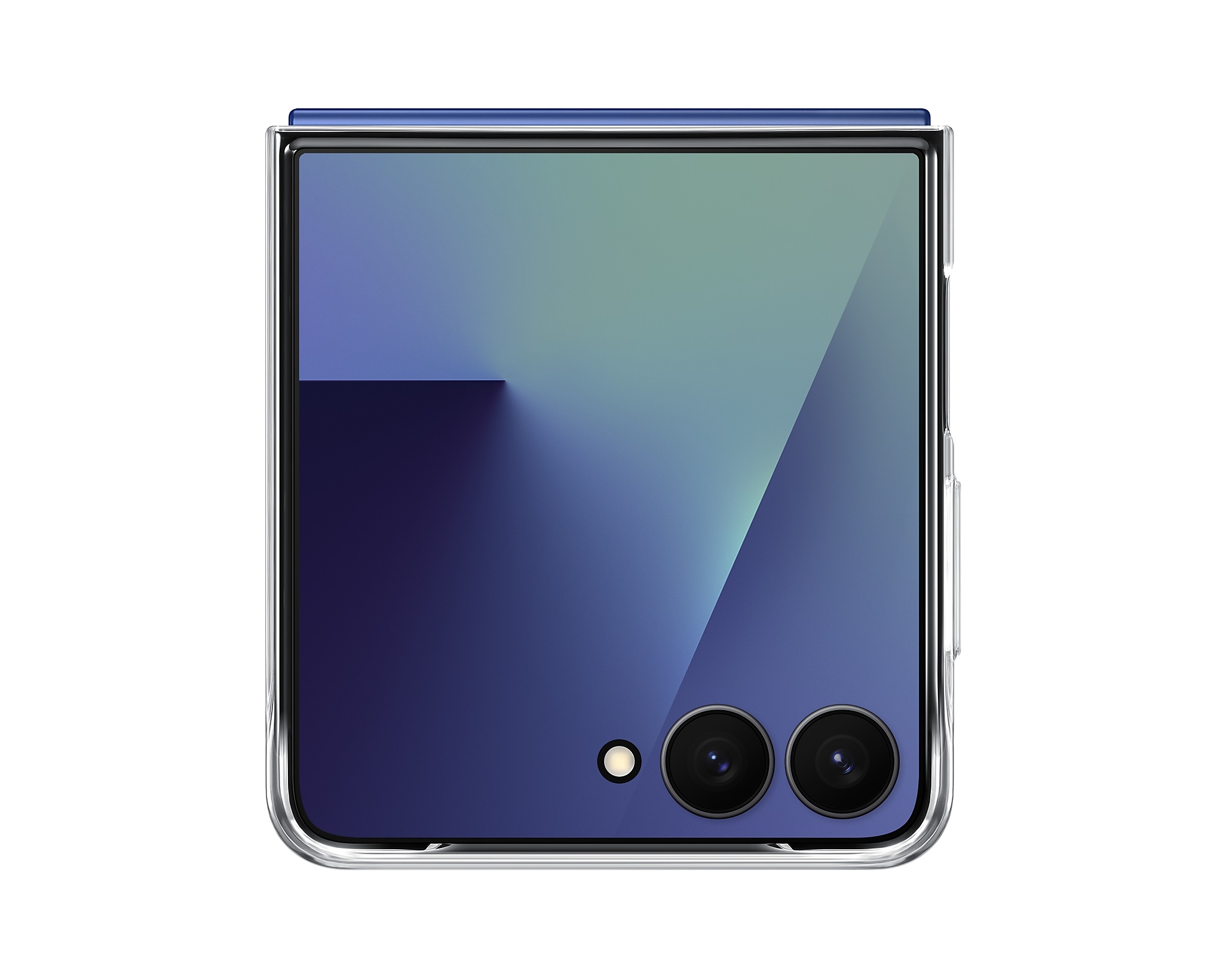 Samsung Průhledný zadní kryt Flip7 Transparent