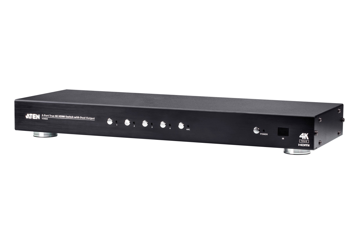 ATEN 4 port HDMI switch 4 HDMI-2 HDMI,True 4K@60Hz