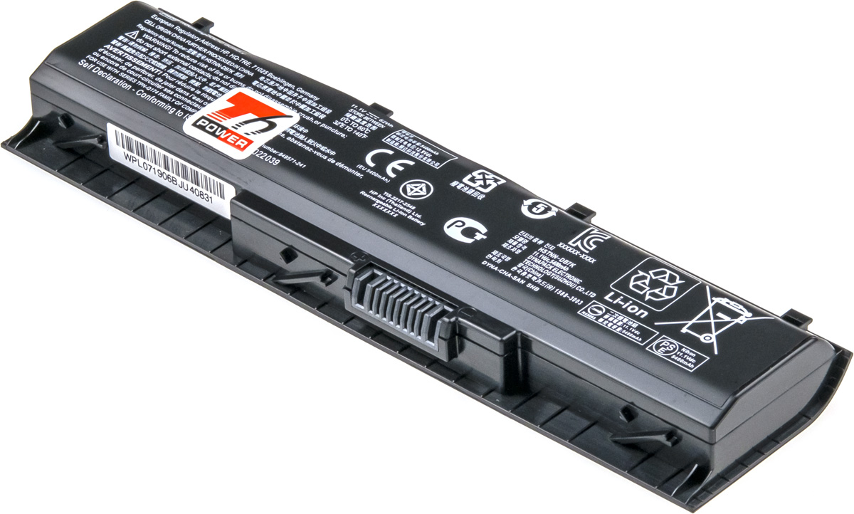 Baterie T6 Power pro HP Pavilion 17-ab000, 17-ab200, Omen 17-w000, 17-w200, 5600mAh, 62Wh, 6cell