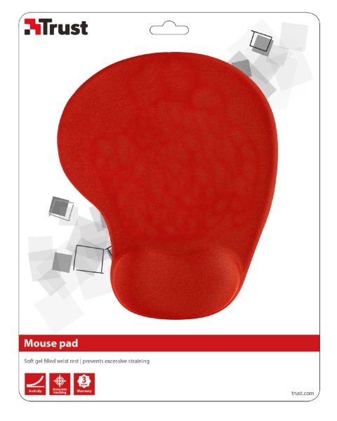 TRUST BIGFOOT MOUSEPAD RED