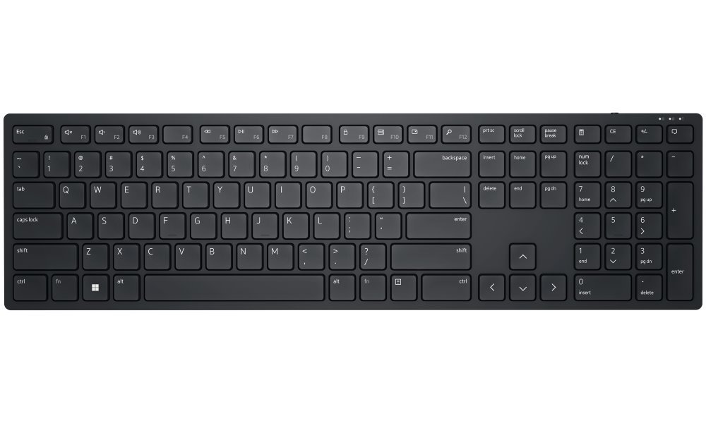 Dell KB500/Bezdrátová USB/CZ layout/Černá