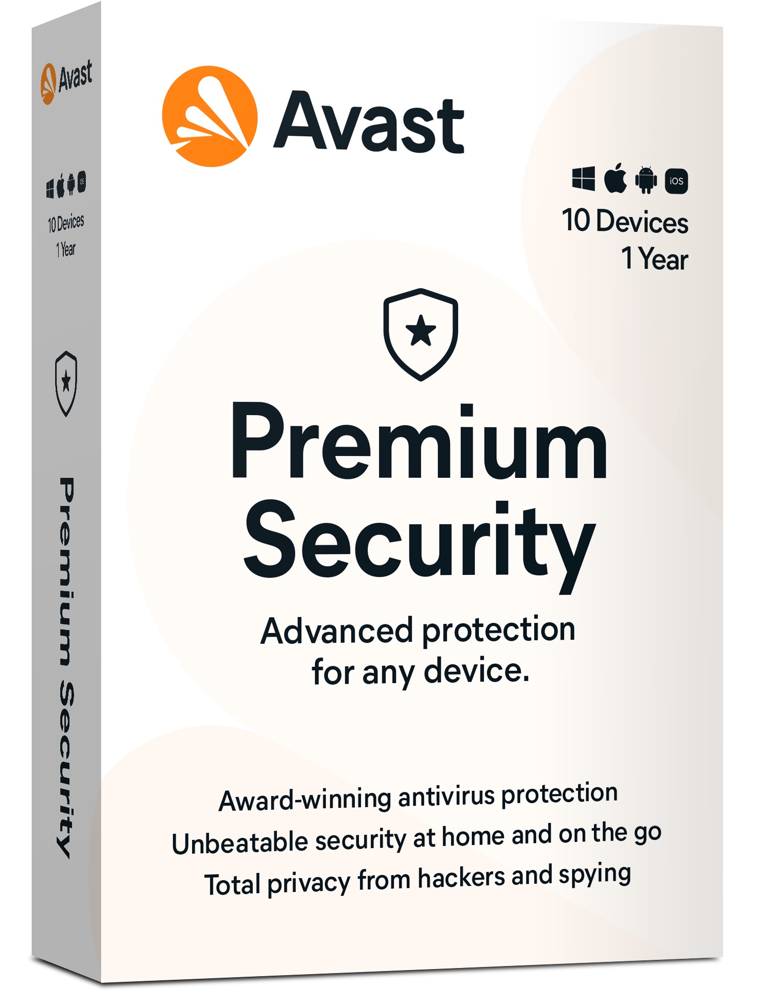 Renew AVAST Premium Security MultiDevice, up to 10 connections 1 Year
