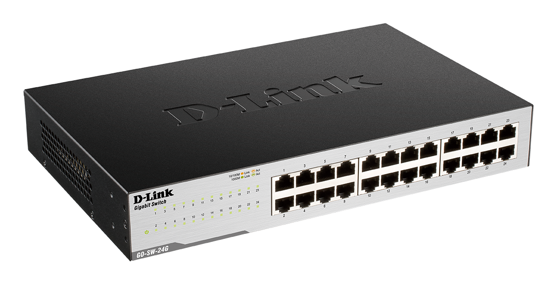 D-Link GO-SW-24G 24-Port GIGABIT DESKTOP SWITCH