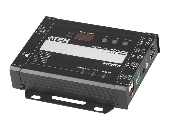ATEN HDMI Ext. over IP do 100m, 4K@60Hz, remote